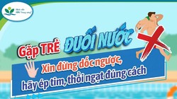 Báo động việc dốc ngược trẻ đuối nước: Cứu sai một bước, mất cả mạng sống 