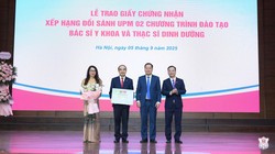 9 chương trình đạt kiểm định, 2 chương trình 5 sao, Trường Đại học Y Hà Nội vươn tầm quốc tế