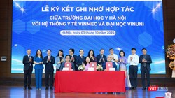Đại học Y Hà Nội, Vinmec, VinUni hợp tác xây dựng hệ sinh thái y tế hiện đại