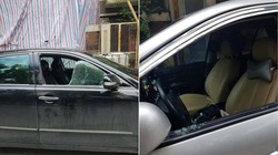 Hàng loạt xe ô tô của cư dân ở Khu đô thị mới Vân Canh bị đập cửa kính