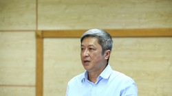 Thứ trưởng Bộ Y tế Nguyễn Trường Sơn. Ảnh: Minh Quyết