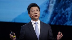 Chủ tịch luân phiên của Huawei Guo Ping tại sự kiện Huawei Connect 2020. Ảnh: Reuters.
