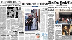 Các tờ báo nước ngoài cũng từng đối mặt với khủng hoảng ở giai đoạn triển khai thu phí. 