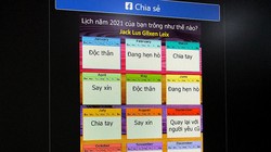 Nguy cơ lộ dữ liệu cá nhân từ trò xem bói trên Facebook