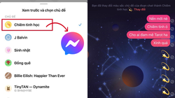 Messenger vừa update thêm theme mới
