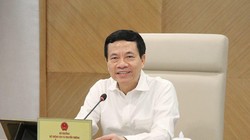 Bộ trưởng Nguyễn Mạnh Hùng phát biểu về chuyển đổi số ngành Ngân hàng