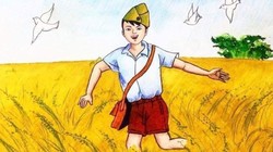 Hình ảnh chú bé Lượm trong tác phẩm của nhà thơ Tố Hữu nhận được sự yêu mến từ bạn đọc