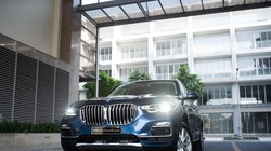 Ngoại thất BMW X5 gây ấn tượng với lưới tản nhiệt hình quả thận đặc trưng.