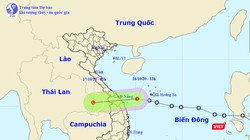 Dự báo của Trung tâm dự báo khí tượng thuỷ văn quốc gia về diễn biến của áp thấp nhiệt đới