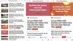 Trang Zalo “Phòng chống thiên tai” gửi thông tin đến người dân