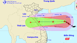 Dự báo hướng đi của bão số 8 trên biển Đông
