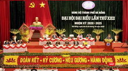 Quang cảnh Đại hội Đảng bộ TP Đà Nẵng lần thứ XXII, nhiệm kỳ 2020 – 2025