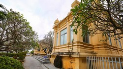 Một góc Bảo tàng Điêu khắc Chăm (Đà Nẵng)