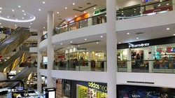 Một góc trung tâm thương mại ở Đà Nẵng