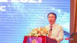 Thứ trưởng Bộ TT&TT Nguyễn Huy Dũng phát biểu tại sự kiện khai mạc Tuần lễ Chuyển đổi số - Huế 2021 mang chủ đề “Cơ hội và Thách thức"diễn ra ngày 27/4.