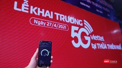 Viettel chính thức khai trương dịch vụ 5G tại Thừa Thiên Huế