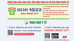 Tổng đài 1022 Đà Nẵng hỗ trợ người dân khai báo y tế và tiếp nhận thông tin phòng chống dịch COVID-19