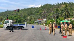 Chốt kiểm soát dịch COVID-19 trên địa bàn tỉnh Quảng Ngãi