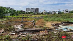 Khu đất quy hoạch xây dựng Trung tâm Văn hóa thể thao phối hợp sinh hoạt cộng đồng Khu dân cư Phú Mỹ An (quận Ngũ Hành Sơn, TP Đà Nẵng) vẫn không được Công ty 579 giao trả