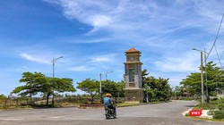 Một góc dự án Khu đô thị Phú Mỹ An (quận Ngũ Hành Sơn, TP Đà Nẵng) được gắn tên "chủ mới".