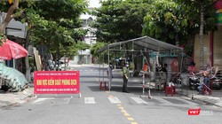 Chốt kiểm soát phòng dịch trên địa bàn phường An Hải Bắc