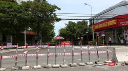 Một khu vực phong toả y tế tại phường An Hải Bắc, quận Sơn Trà, TP Đà Nẵng