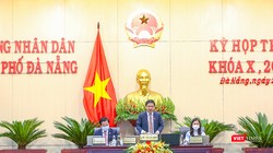 Ông Lương Nguyễn Minh Triết - Chủ tịch HĐND TP Đà Nẵng chủ trì kỳ họp HĐND TP Đà Nẵng