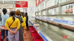 Người dân Đà Nẵng "vét sạch" quầy thịt cá tại siêu thị sau thông tin toàn TP có thể phong toả cứng 7 ngày