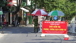 Chốt kiểm soát dịch COVID-19 trên địa bàn TP Đà Nẵng