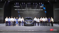 Đại diện tỉnh Quảng Nam, Tập đoàn THACO và đại diện KIA tại buổi sự kiện