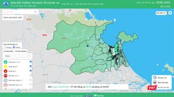 Bản đồ dịch phòng dịch COVID-19 TP Đà Nẵng chuyển trạng thái hoàn toàn xanh