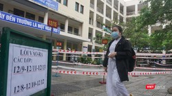 Học sinh ở Đà Nẵng trở lại trường sau những diễn biến của dịch COVID-19