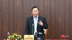 Ông Lê Trí Thanh – Chủ tịch UBND tỉnh Quảng Nam phát biểu tại buổi họp báo