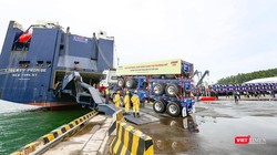 Thaco xuất khẩu xe sơ mi-rơ móc sang thị trường Mỹ