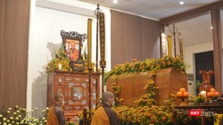 Quang cảnh lễ tang Thiền sư Thích Nhất Hạnh (ảnh Tuấn Hiệp)