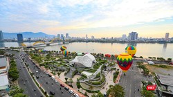 Một góc lễ hội khinh khí cầu Đà Nẵng 