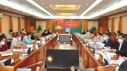 Quang cảnh kỳ họp thứ 13 của Ủy ban Kiểm tra Trung ương do đồng chí Trần Cẩm Tú - Ủy viên Bộ Chính trị, Bí thư Trung ương Đảng, Chủ nhiệm Ủy ban Kiểm tra Trung ương - chủ trì Kỳ họp.