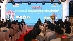 Quang cảnh hội thảo “Thị trường bất động sản trong xu thế chuyển đổi số” do Báo Công Thương (Bộ Công thương) và Hội Môi giới bất động sản Việt Nam phối hợp tổ chức tại Đà Nẵng