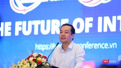 Ông Phạm Đức Long - Thứ trưởng Bộ TT&TT Việt Nam phát biểu tại sự kiện