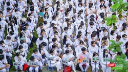 Học sinh ở Đà Nẵng tham dự lễ khai giảng