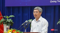 Ông Hồ Quang Bửu – Phó Chủ tịch UBND tỉnh Quảng Nam phát biểu tại hội thảo “Chuyển đổi số và xây dựng kiến trúc ICT phát triển đô thị thông minh tỉnh Quảng Nam”