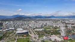 Một góc TP Đà Nẵng nhìn từ trên cao
