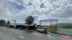 Một góc hiện trạng dự án New Danang City do Công ty CP đầu tư kinh doanh nhà Phú Gia Thịnh làm chủ đầu tư.