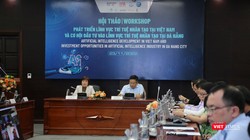 Quang cảnh “Hội thảo Phát triển lĩnh vực trí tuệ nhân tạo tại Việt Nam và Cơ hội đầu tư vào lĩnh vực trí tuệ nhân tạo tại Đà Nẵng” 