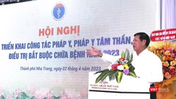 Thứ trưởng Thưởng trực Bộ Y tế Đỗ Xuân Tuyên phát biểu tại hội nghị