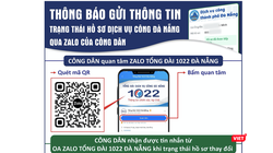 Hướng dẫn về sử dụng chức năng thông báo trạng thái hồ sơ dịch vụ công Đà Nẵng qua Zalo cho công dân