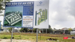 Một góc dự án khu đô thị "treo" tại thị xã Điện Bàn, tỉnh Quảng Nam do Công ty CP Bách Đạt An làm chủ đầu tư
