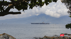 Tàu sân bay Hải quân Mỹ - USS Ronald Reagan đến Đà Nẵng