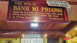 Tiệm bánh mì Phượng (số 2B Phan Châu Trinh, phường Minh An, TP Hội An, tỉnh Quảng Nam).