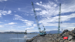 Một góc dự án cảng biển Liên Chiểu, TP Đà Nẵng.